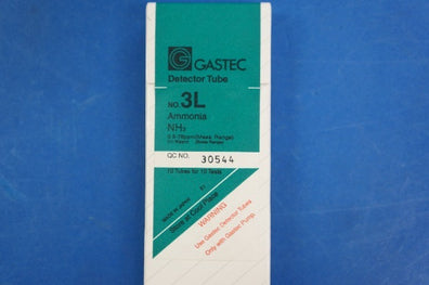 Gastec 3L Ammonia NH3 Detector Tubes ~ Box of 10
